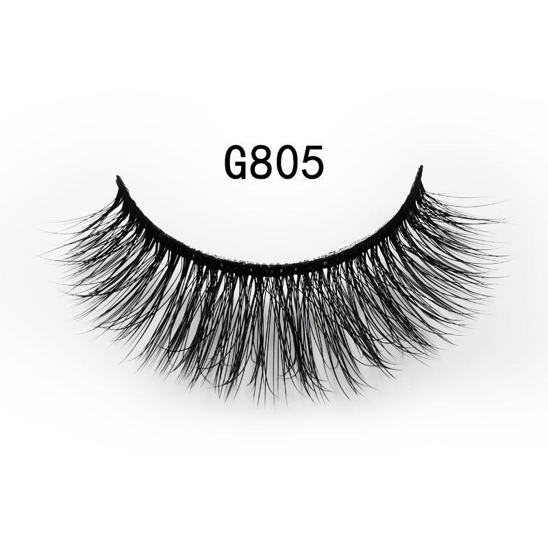 

G800 3D Mink Lashes: 5 Pairs of Natural, Thick Eyelashes