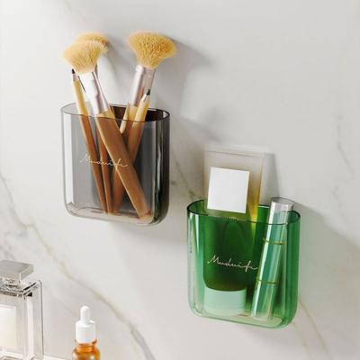 Przezroczyste pudełko do przechowywania na ścianie PS Regał do przechowywania Etui do przechowywania szczoteczek do zębów Pasta do zębów na szczoteczkę do zębów