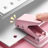 Morandi Color Hole Punch Single Hole School Office Supplies DIY Photo Album Creative Stationery Circular Hole Cutter