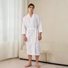 Accappatoi Waffle per Coppia Primavera/Estate: Pigiama Yukata Taglie Forti da Uomo e da Donna, Ampio, Assorbente, Traspirante per Tutte le Stagioni.