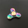 Metal Zinc Alloy Colorful Fingertip  Gyro Rotating Toy Triangle-leaf Hand Spinner Stress Reduction