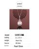 Elegant 925 Sterling Silver Pearl Necklace for Women - Exquisite Small Pearl Pendant