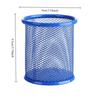 1Pcs Pencil Holder Office Desk Mesh Square Pen Holder Cup Case Container Organiser Durable Pencil Case