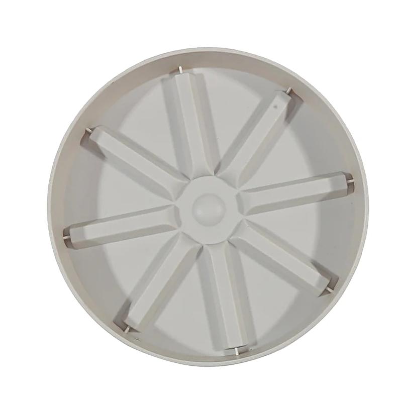 1 szt. Tacka na rośliny do wnętrz, okrągła plastikowa doniczka na kwiaty, trwała, odporna na gnicie, narzędzie ogrodowe do domu