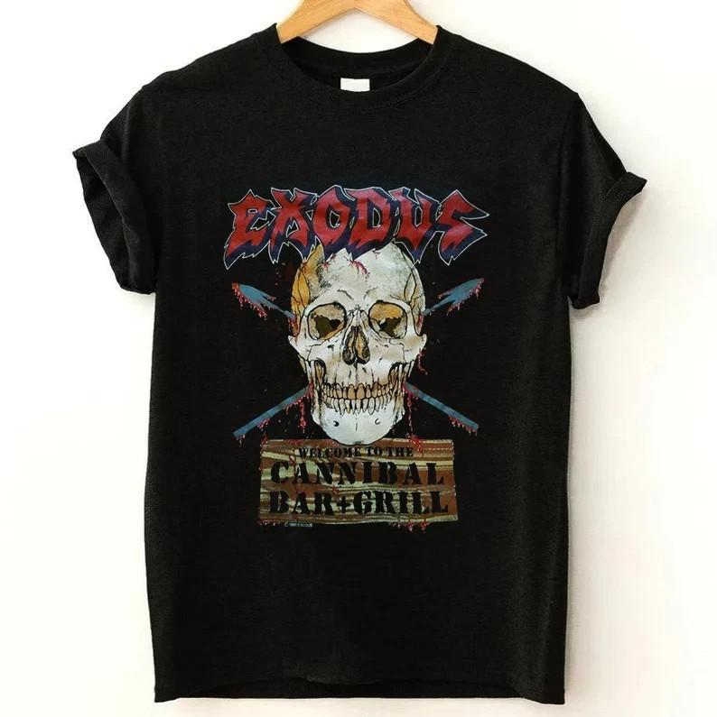 

Exodus Welcome to Carnibal Bar Grill T shirt Full Size S5XL SN1046 Unisex T-Shirt XXXXL