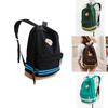 Canvas Backpack For Women With Striped Pattern And Padded Laptop Compartment For School Use