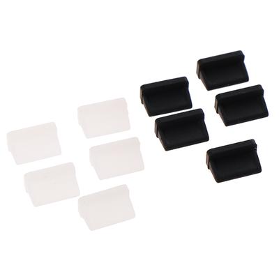 20Pcs Usb Male Anti-Dust Plug Stopper Cap Plastic Cover Protector Dust Plug