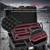 For DJI Osmo Pocket 4P STARTRC TSA Combination Lock Waterproof Dual-layer Suitcase Storage Box (Black)