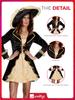Female Pirate Swashbuckler Adult Size S