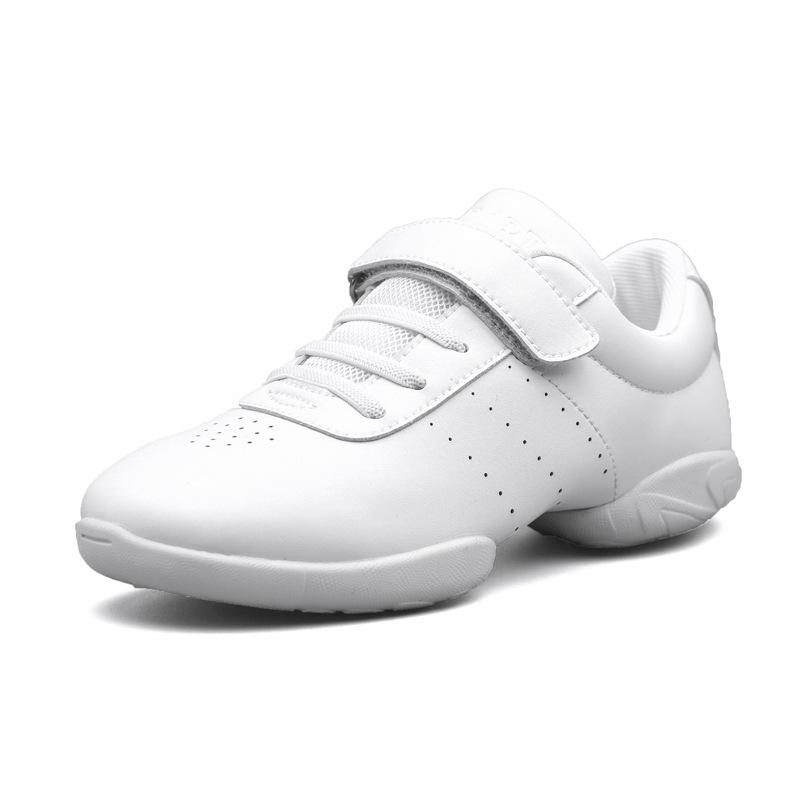 New Children's Competitive Aerobics Shoes, White Cheerleading Shoes, Training Competition Shoes, Dance Shoes, Fashionable Summer Wear