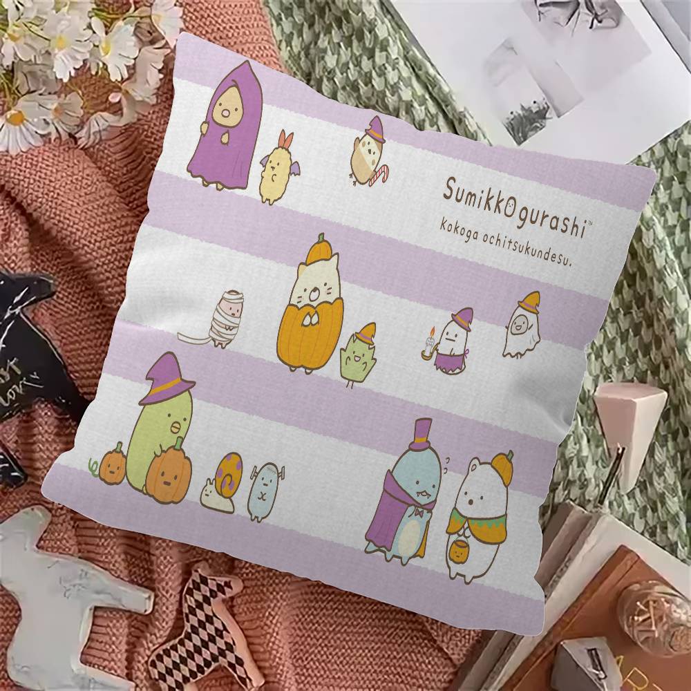 Sumikko G-Gurashi Pillow Cover Sofa Cushion Cover Home Room Decoration Children Gift