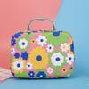 High Quality Floral Printed Cosmetic Bag Large Capacity Multifunctional Travel Wash Handbag Makeup Pouch Travel Organizer