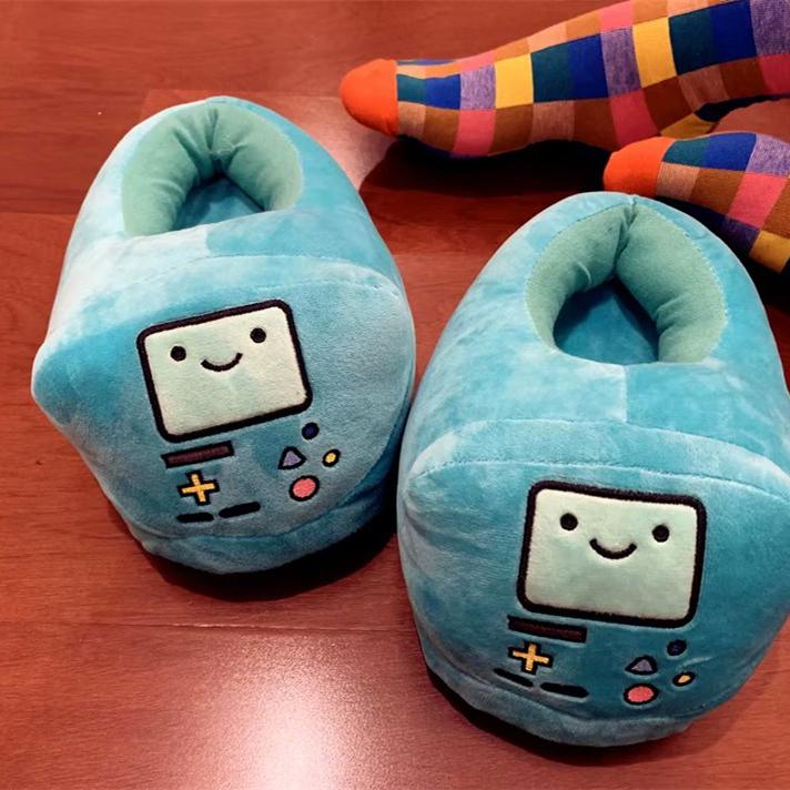 Fashion 2025 Cute Cotton Winter Women Indoor Slippers Baogen Cotton Mopping Home Non-slip Slippers With Quiet And Warm Couples Shoes