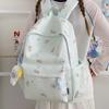 Schoolbag Small Fresh Sweet Soft Girl Backpack Large Capacity Lightweight Weight Casual Backpack Cartoon Cute Schoolbag Schoolgirl