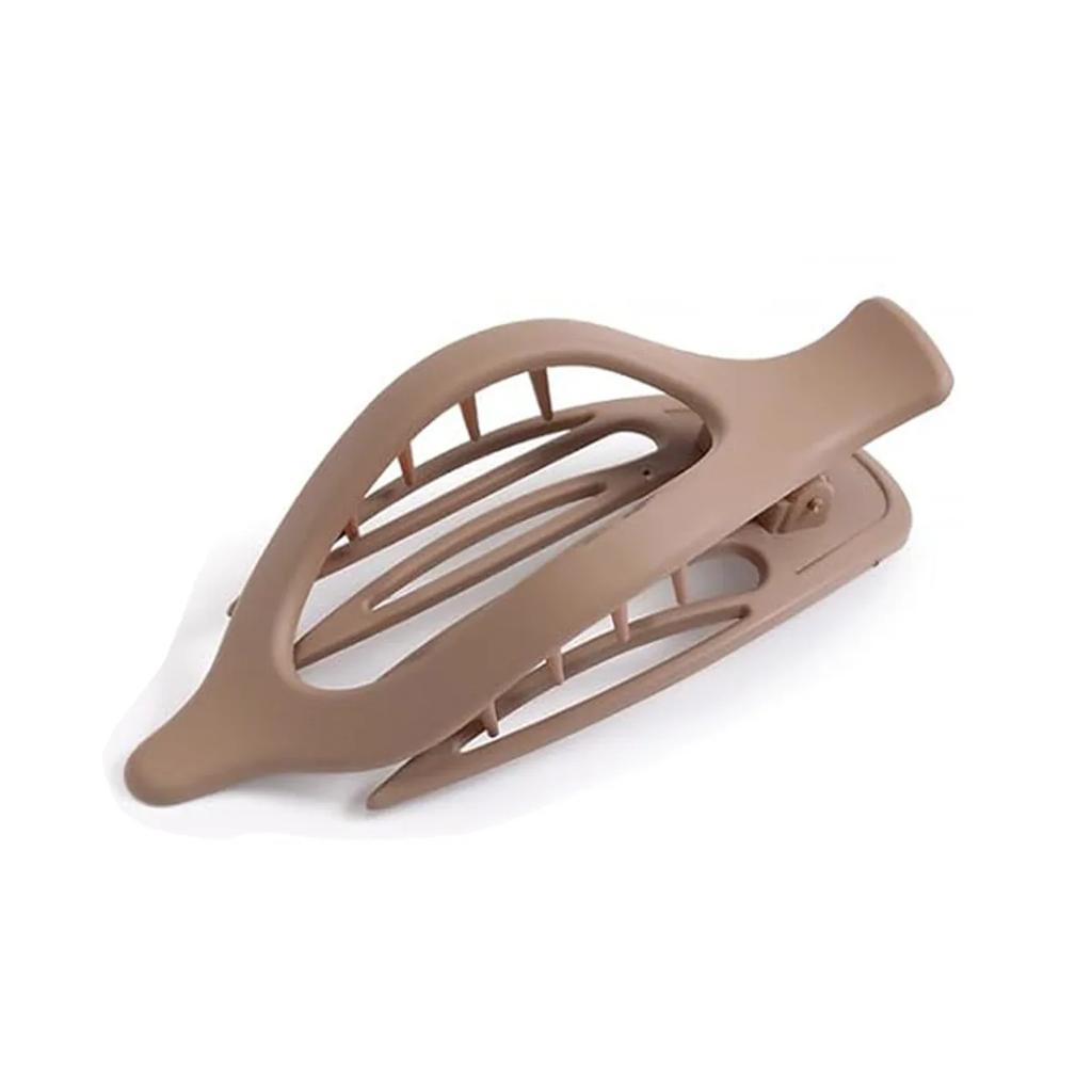 Large Size Plastic Matte Hair Claw Clips for Women Thick Hair Accessories Neutral Autumn Winter Duckbill Clip