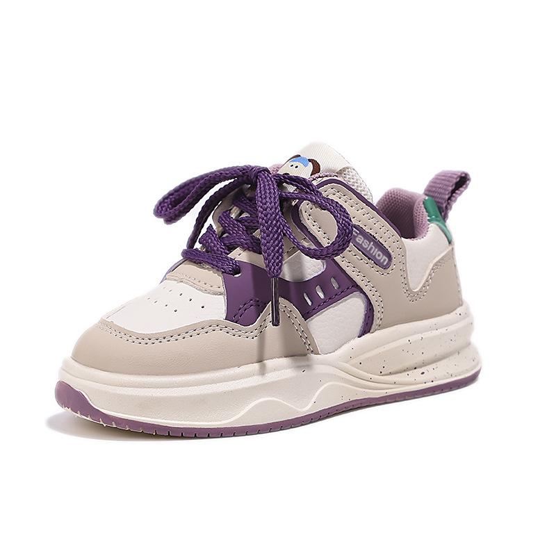 Girls Board Shoes 2025 Autumn New Children's Soft-soled Casual Shoes Boys Spring and Autumn Light Board Shoes Sports Shoes