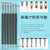 Saviland Gel Nail Brush Nail Brush Gel Nail Painting Nail Design Nail Art High Quality Dot Nail Brush Nail Art Brush Set of 6 Set, Set, Brush, Brush,