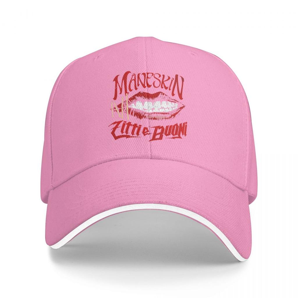 Baseball Caps Rock Band Maneskin Tour Fans Support Customized Female Male Outdoor Summer Caps