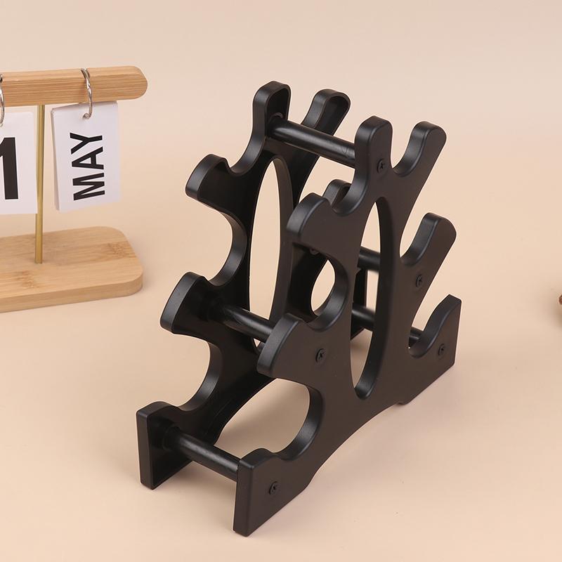 1/2Pcs 3-Tier Dumbbell Storage Rack Stand Multi-Layer Hand-Held Dumbbell Storage Rack Home Office Gym Dumbell Weight Rack