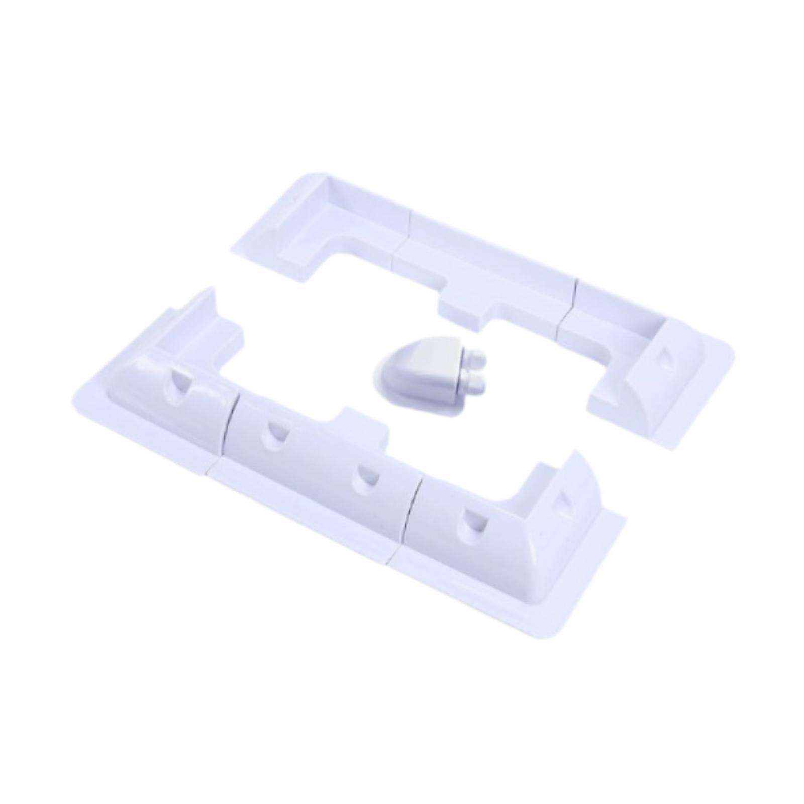 

Solar Panel Mounting Brackets Kit Professional Solar Panel Mounting on Roof for Camp Vans Roofs Garages Sheds Caravan белый