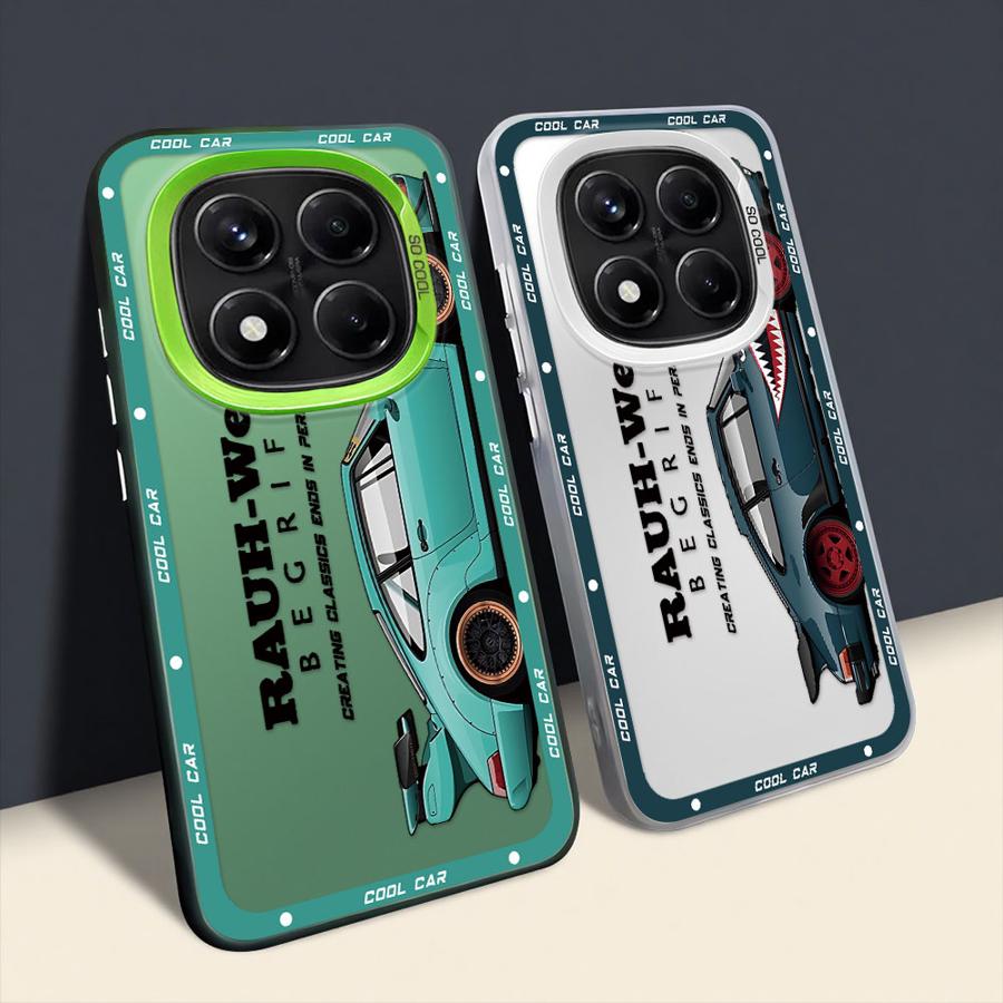 Case for Xiaomi Redmi Note 10 11 Pro 11s 10s 12 13 14 Pro Plus Soft Shell Japanese JDM Drift Car