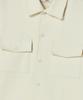 Beyond Closet [Collection Line] Cut Collar Tailored Cotton Jacket Ivory