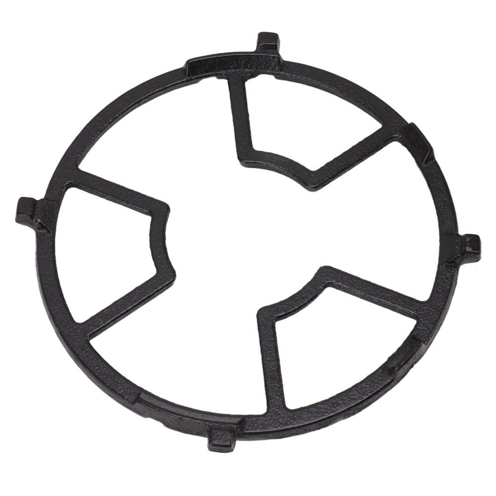 Gusseisen Wok-Ständer Rutschfest 17,6cm/6,9in Gasherd-Ständer Schnelle Wärmeübertragung Einfache Montage Herdplatten-Rost Moka-Kannen