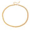 European and American Geometric Hollow Titanium Steel Necklace Women's Street Hip-hop Exaggerated Short Temperament Trend Does Not Fade