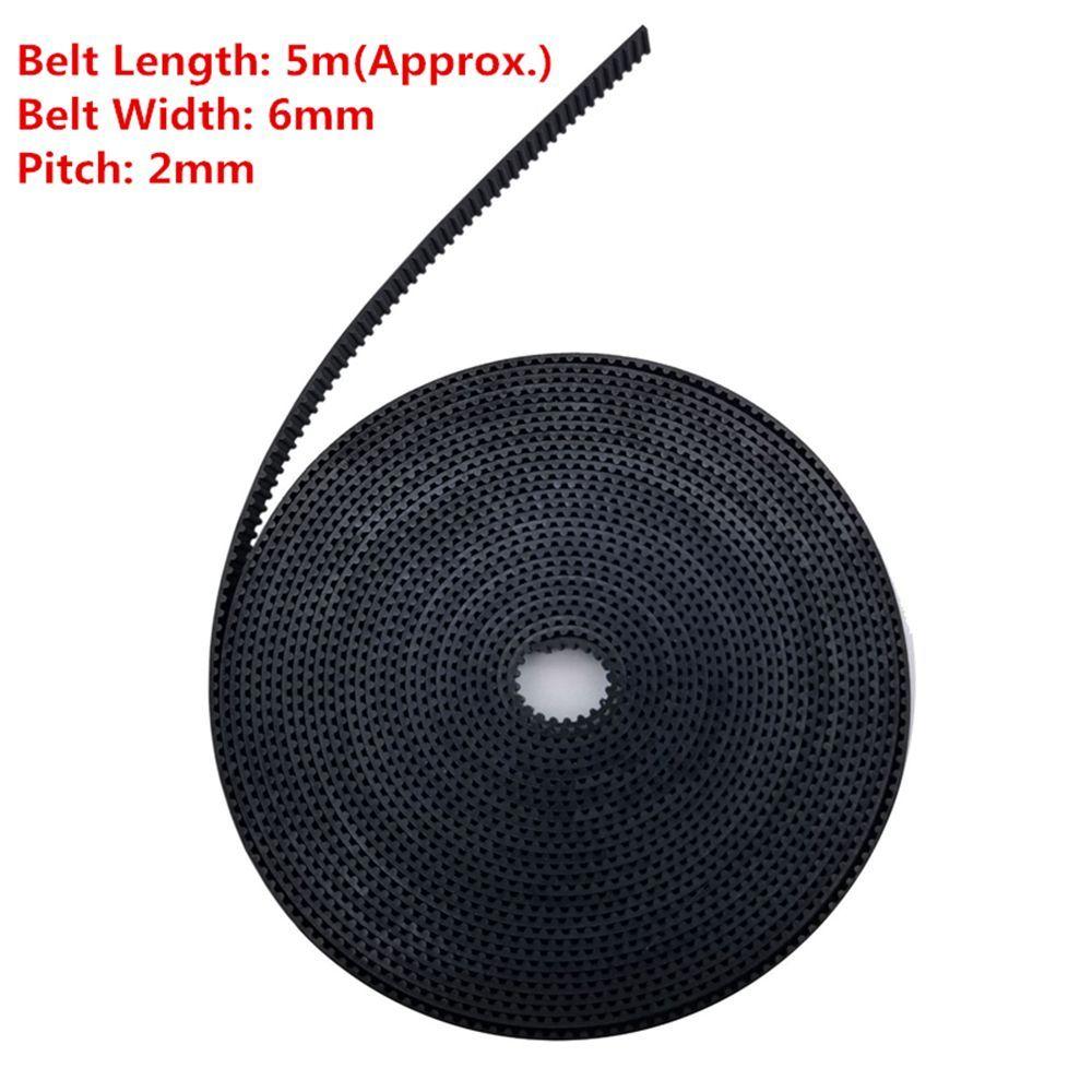 Cheap Durable 5m 2mm Pitch CNC 2GT for 3D Printer Timing Belt Open Belt