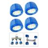 4x Boat Trailer Roller Marine Inflatable Boat Ribbed Roller Kit
