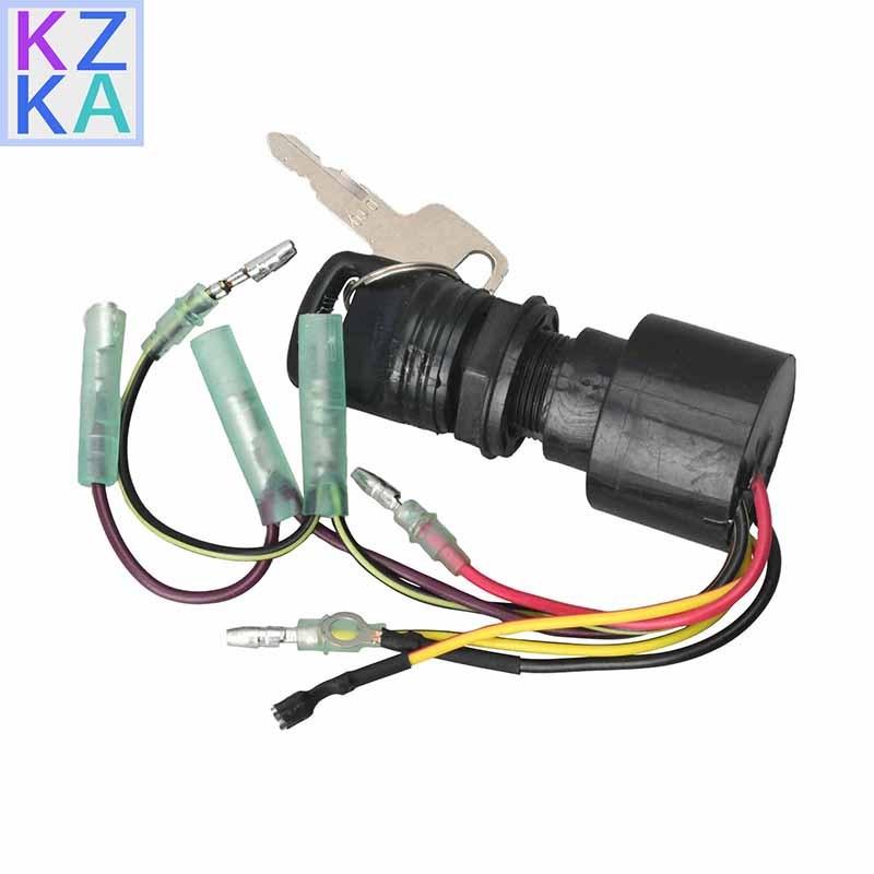 Boat Ignition Key Switch 87-17009A2 for Mercury Outboard 9.9HP 15HP 18HP 25HP 30HP 320 380 Hypalon RIB MP41070-2 Boat Motor Part