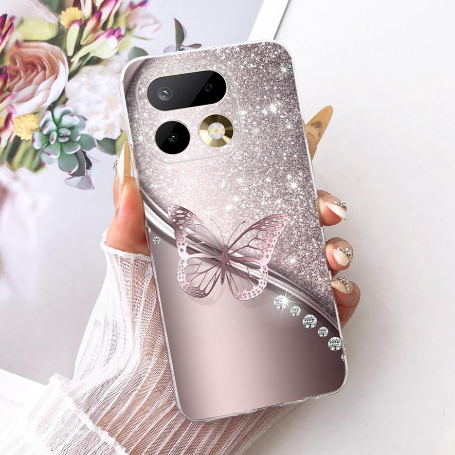 For Realme 16 Pro Plus Case RMX5131 Cute Cat Peacock Painted Cover Soft Slim Phone Case For Realme 16 Pro Realme16 Pro+ 5G Shell
