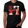 Sticky Fingers Album T-Shirt Urban Style Lässiges Kurzarm-Oberteil