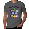 Merry Christmas Retro Bauble Design Tshirt Big Size Short Sleeve Casual Top