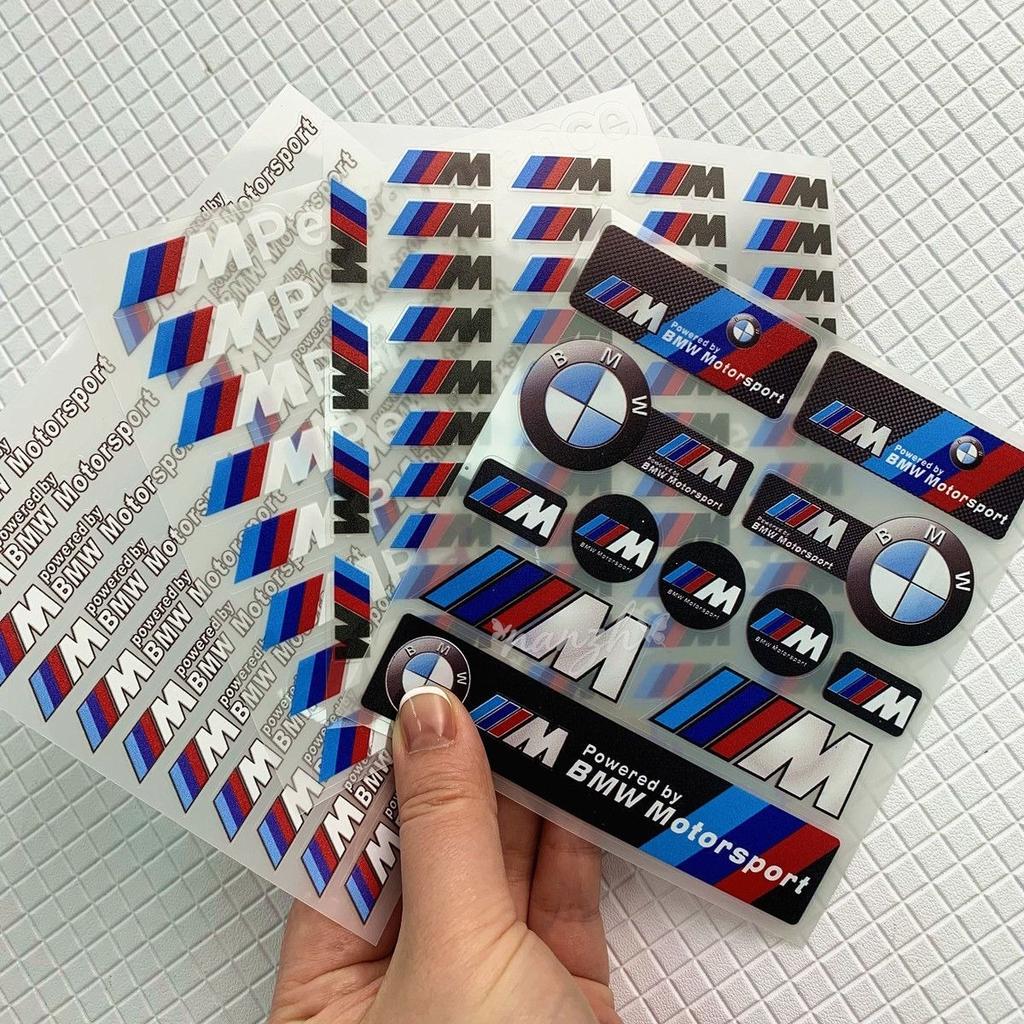 Sun Protection Body Stickers 1pc Motorcycle Modification Decoration For BMW M Performance E36 E46 E60 E90 E91 E92 E93 F30 F20 cyhk37