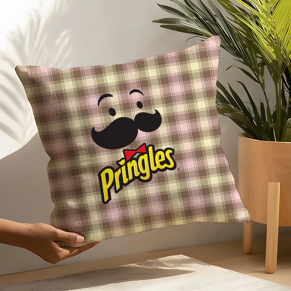 

PC PpringlesES Pillow Case Home Living Room Decoration Linen Pillow Cases Cushion Cover 30X30cm