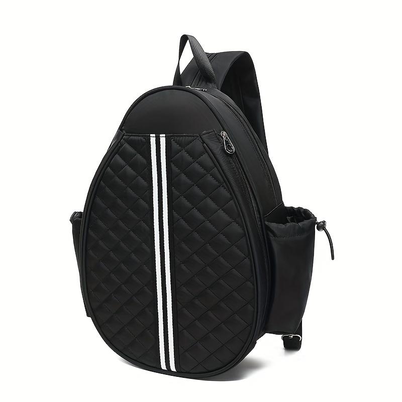 Tennis Sling Crossbody Backpack  Tennis Racket Bags For Women Men Suitable For Pickleball Tennis Badminton