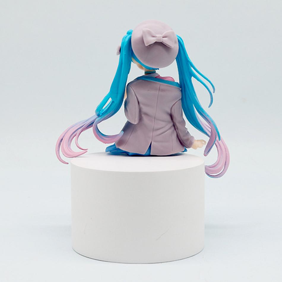 NEW  Hatsune Miku Figure Love Suit Jacket Instant Noodle Pressing Hatsune Miku Figure Decoration Model Kids' Gifts
