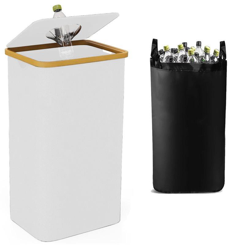Fresh Recycling Box, Deposit Bottle Collector, Bottle Storage Box, Oxford Cloth, Laundry Basket, Indoor Garbage Bin