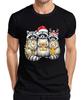 Christmas Raccoons Funny Gift String Lights Xmas Hat Unisexs Tshirt