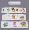 Children Magnetic English Letters Find Car Parking  Maze Learning Education Toys Color Matching Montessori Toys Wooden Toys