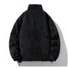 Autumn Winter Casual Parkas for Men Stand Collar Outerwear Corduroy Thicken Warm Jacket Cotton-padded Jacket Coat