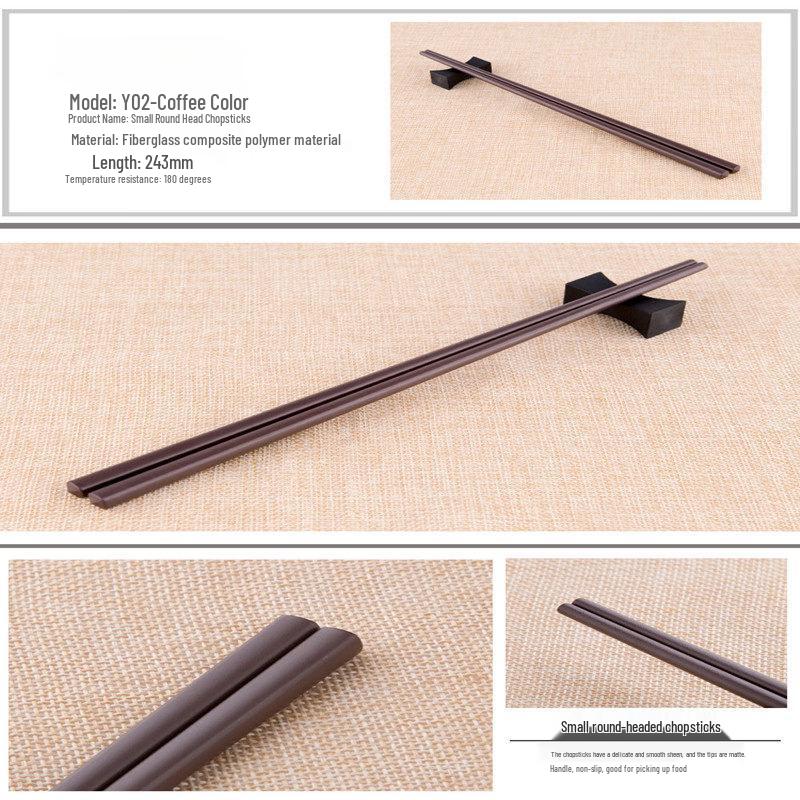 

Ruhan Y02 Black Chopsticks (40 Pairs)