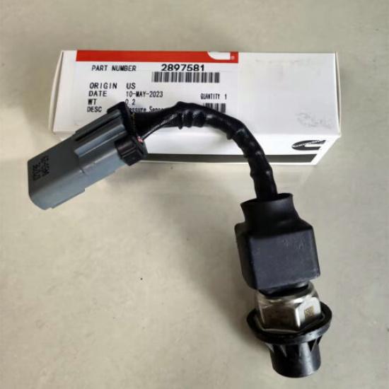 2897581 Fuel Pressure Sensor Fit for Peterbilt Cumm ISX12 ISX15 X15 Engine US