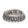 Creative Titanium Steel Casting Jewelry, Exaggerated Personality Retro Pattern Stainless Steel Bracelet Men