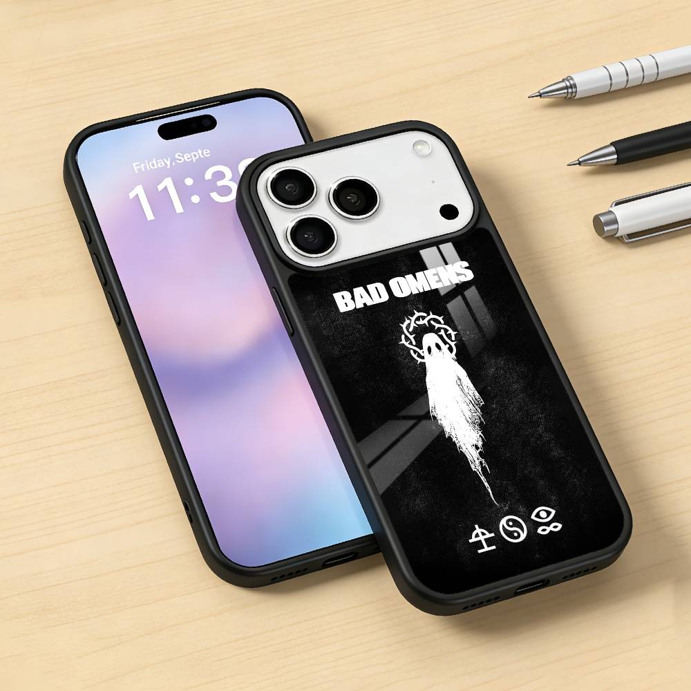 Bad Omens Music Band Phone Case For iPhone 17,16,15,14,13,12,Pro,Max For Magsafe Magnetic Wireless Charging