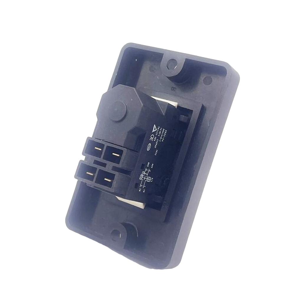Motor Start Stop Switches Waterproof Control Button 250V/16A Push Button Switches Self Locking Shut Button for Slicer