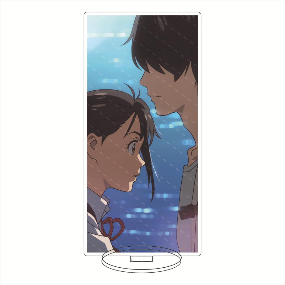 Anime Suzumeno Tojimari Suzume Movie Acrylic Stand Model Plate Decoration Desk Figure Display Girl Gift Artist Products Standee
