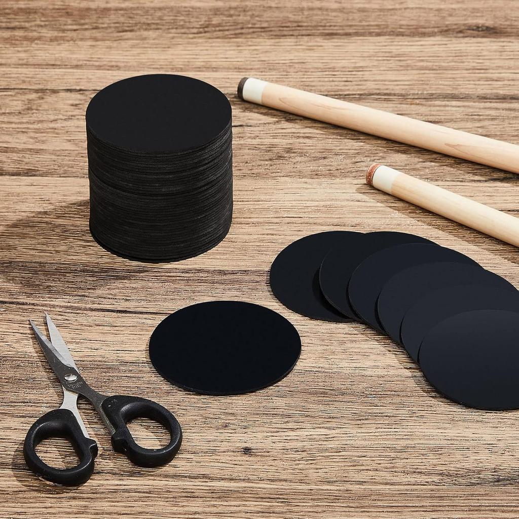 Pool Table Leg Shims 3" Diameter Rubber Pool Table Leveler kit Shims Foot Pads