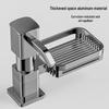 HSPA Kitchen Sink Soap Dispenser with Pump and Storage Rack